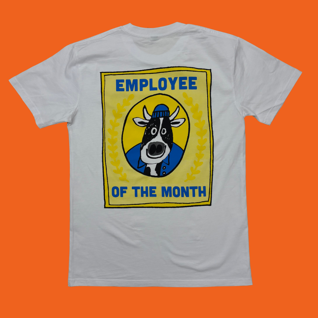 Employee of the Month Unisex T-Shirt - White
