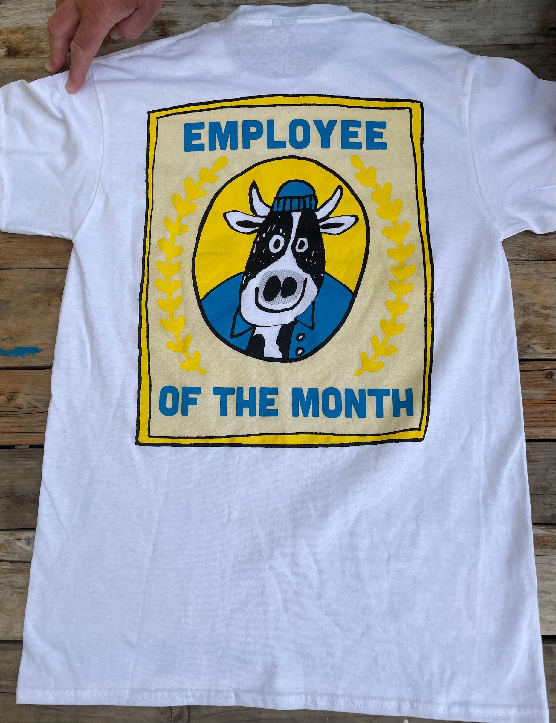 Employee of the Month Unisex T-Shirt - White
