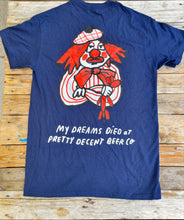 Load image into Gallery viewer, Dreams Died at PDBC T-Shirt (Navy)
