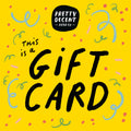 Webshop Gift Card