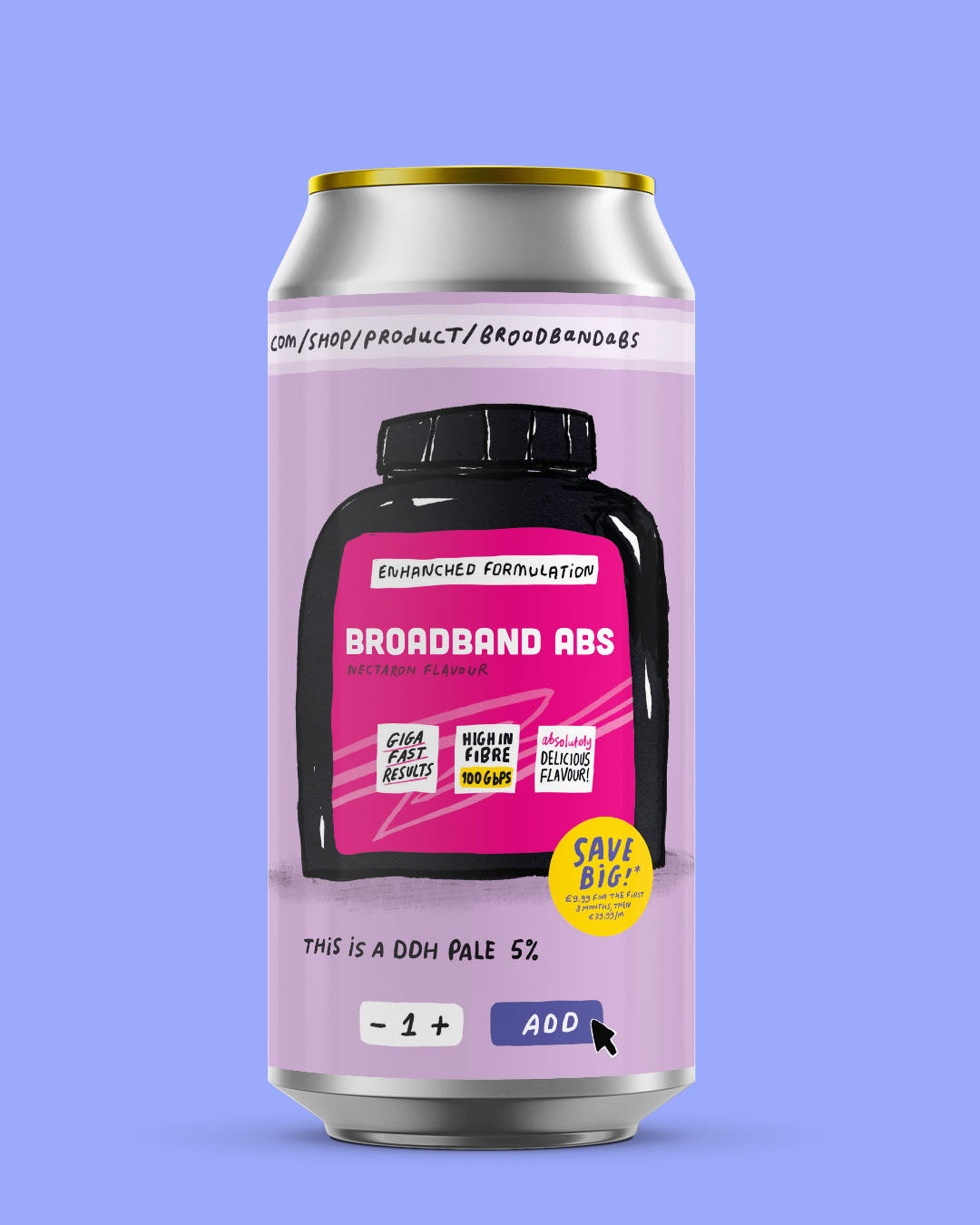 Broadband Abs - 5% DDH Pale Ale