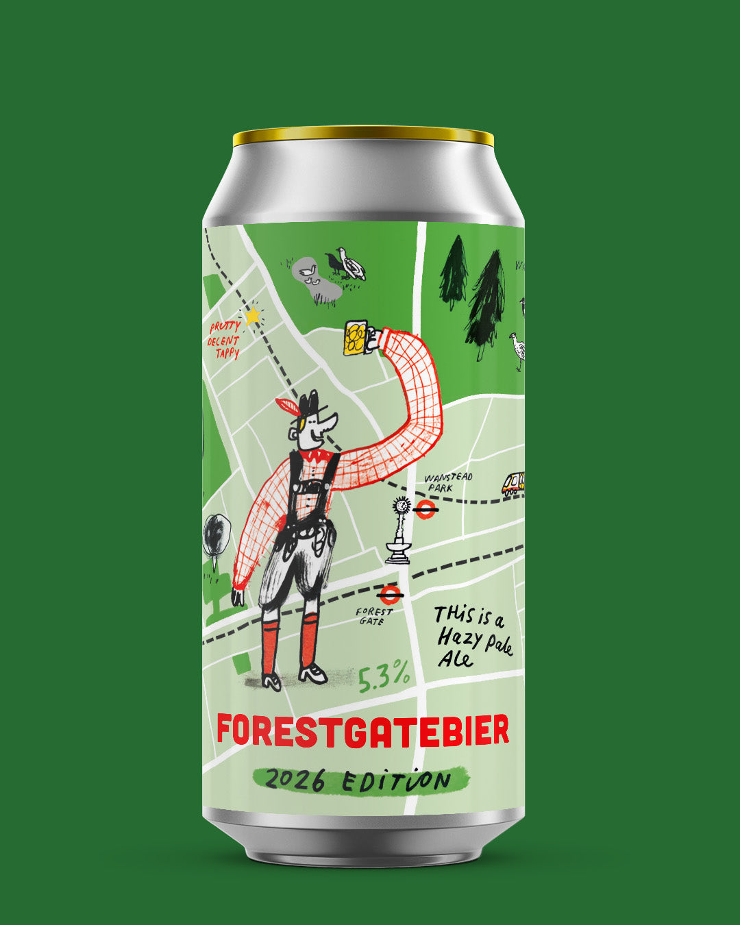 Forestgatebier 2026 Edition - 5.3% Hazy Pale