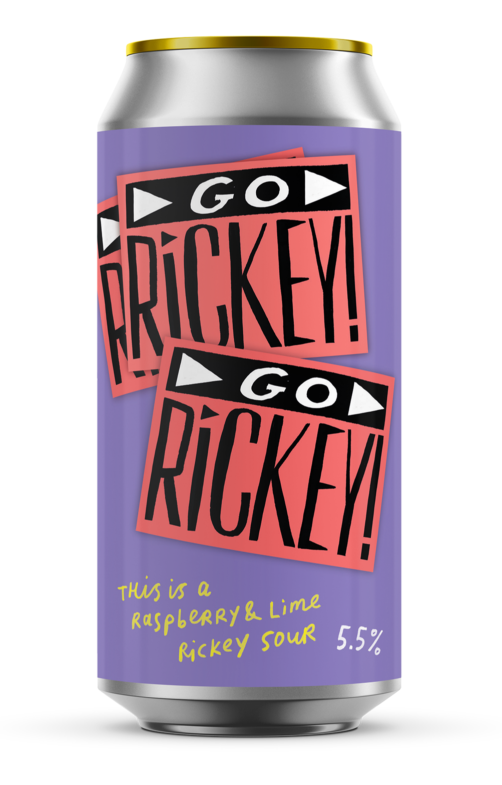 Go Rickey! Go Rickey! - Raspberry & Lime Sour