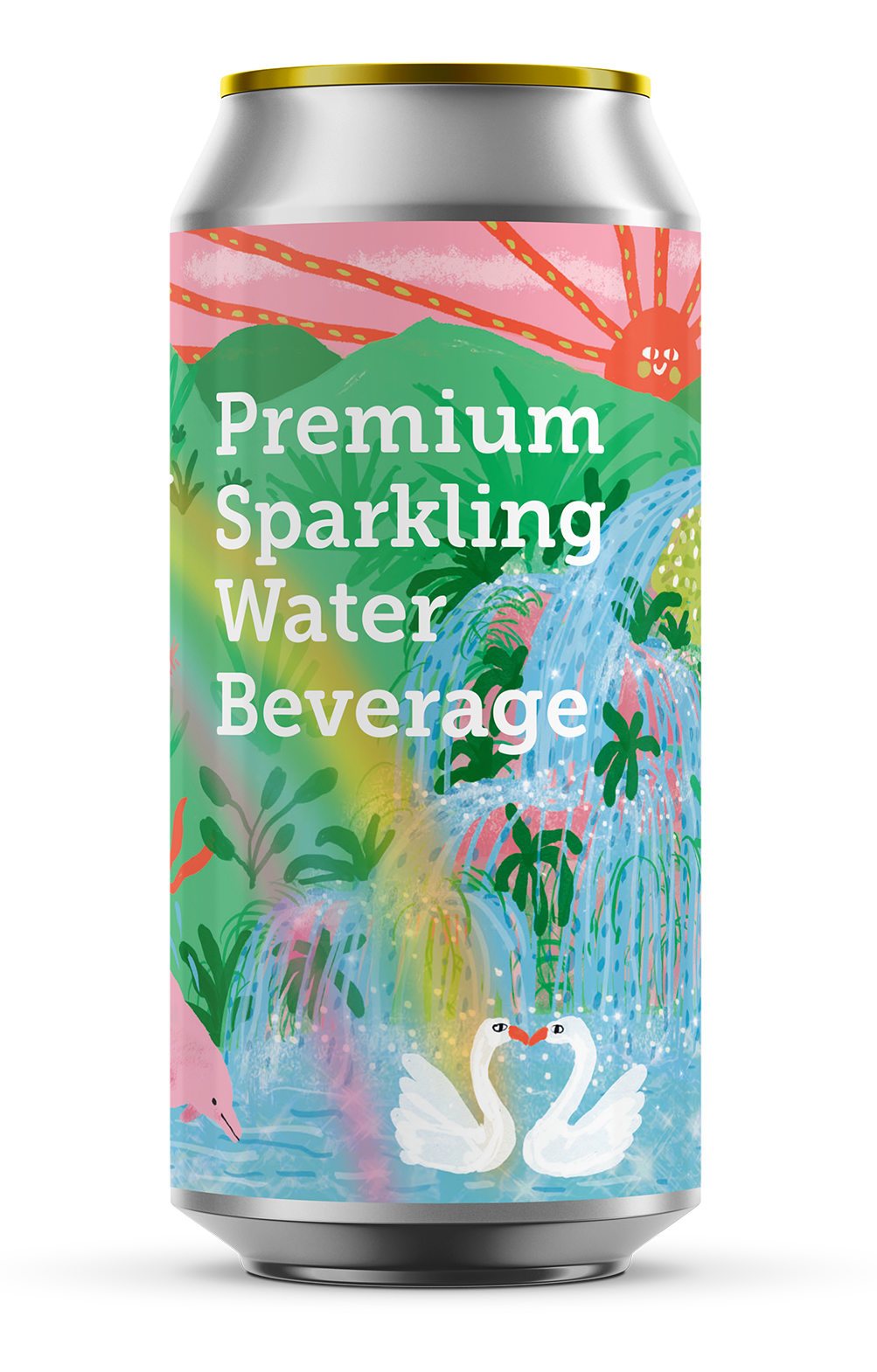 Premium Sparkling Water Beverage - Hop Water