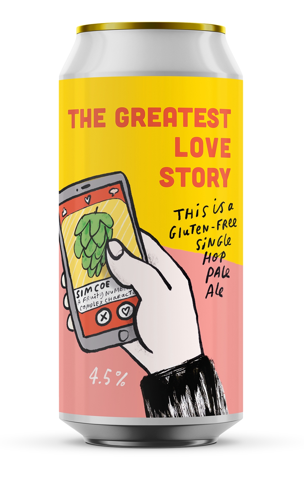 The Greatest Love Story - Gluten Free Single Hop Pale Ale (4.5%)