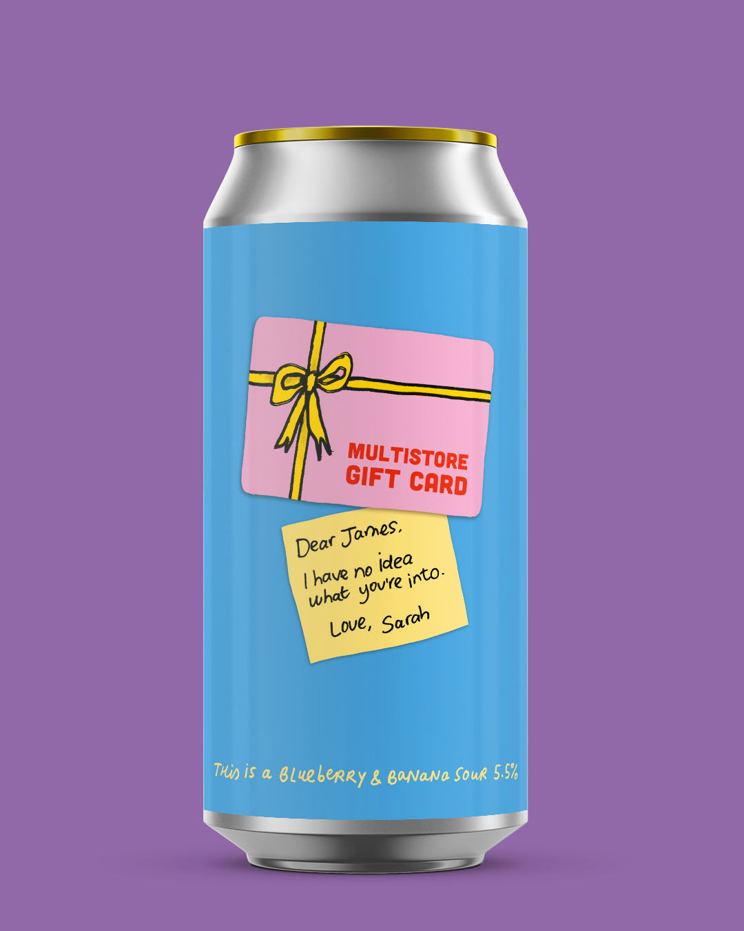 Multistore Gift Card - 5.5% Blueberry & Banana Sour (PREORDER)