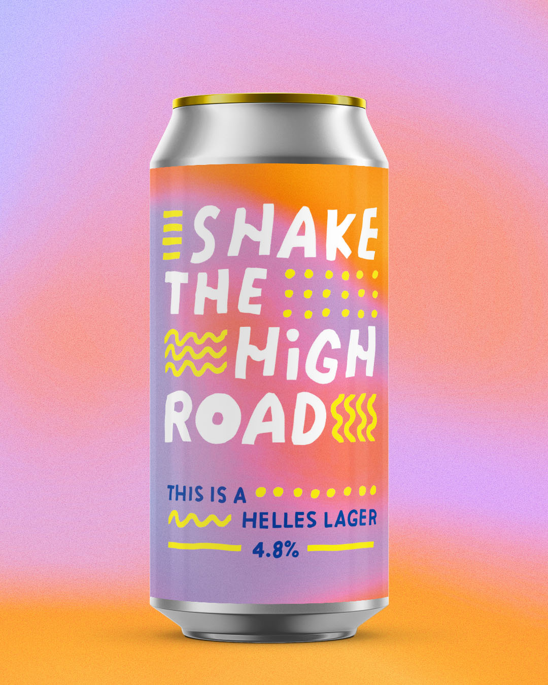 Shake the High Road - 4.8% Helles Lager