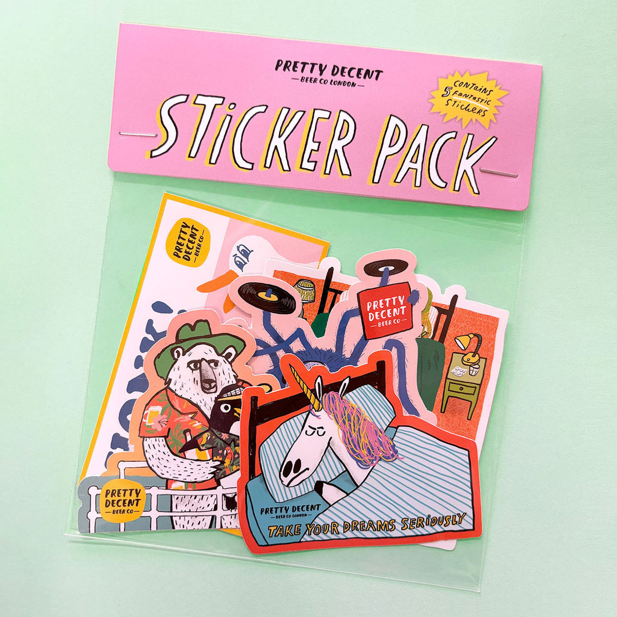 PDBC Sticker Pack