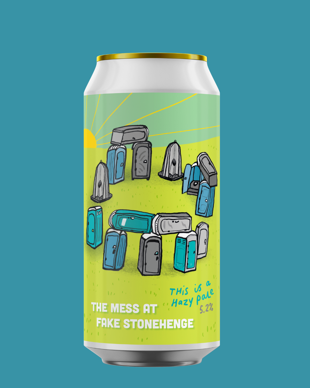 The Mess at Fake Stonehenge - 5.2% Hazy Pale (Re-release Series)