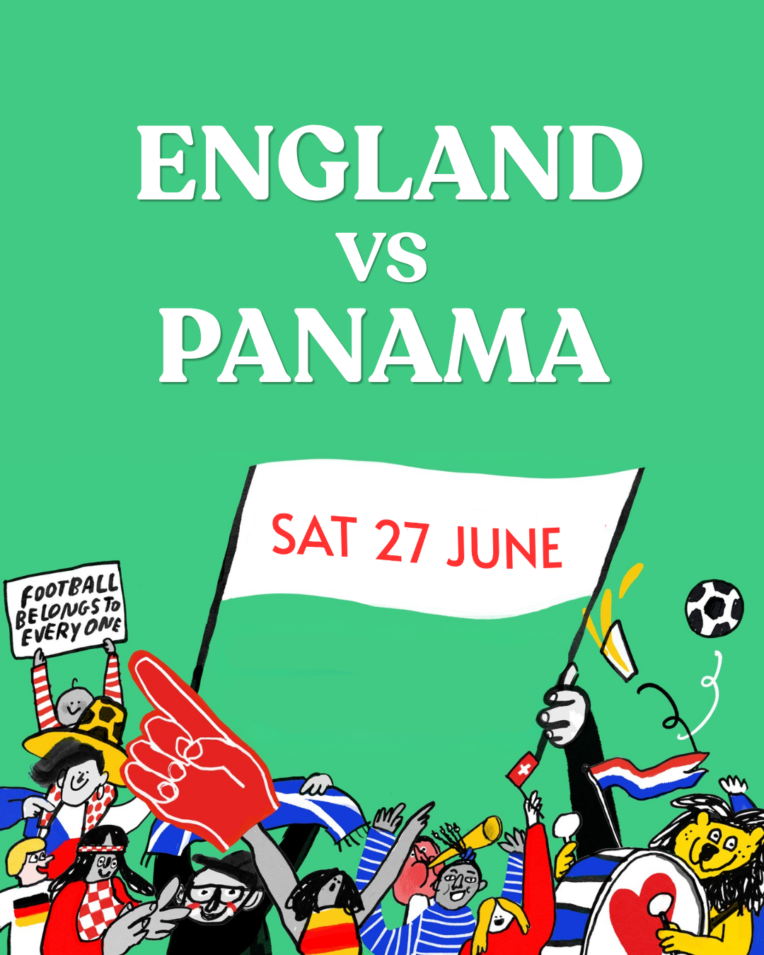 World Cup: England vs Panama