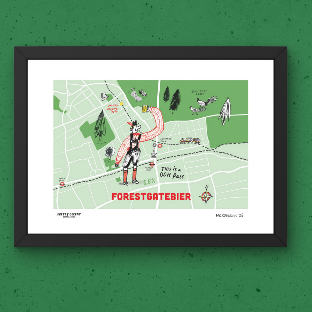 Forestgatebier - A4 Print