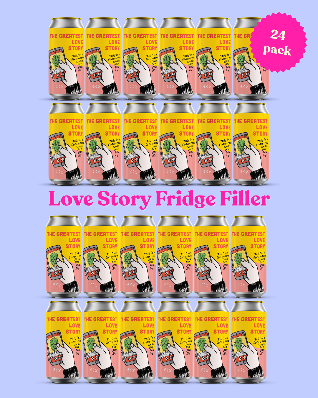 Fill Your Fridge With: The Greatest Love Story Pale Ale (Gluten Free)